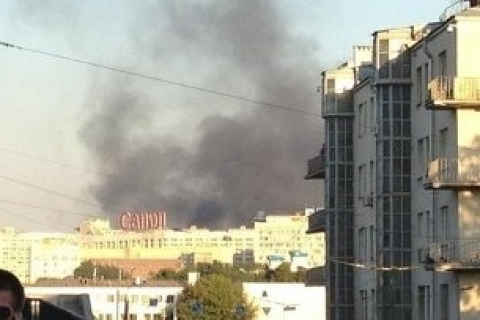 Пожар в Морозовской детской больнице